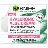 Hyaluronic Aloe Cream light nourishing cream for dry and sensitive skin 50ml