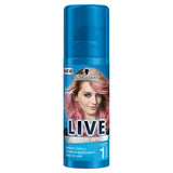 Live Color Spray washable hair coloring spray Candy Pink 120ml