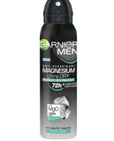 Men Magnesium Ultra Dry 72h Anti-Perspirant antiperspirant spray 150ml