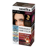 Plex Protection System Permanent Hair Color hair dye with 4.17 Brown color protection system