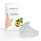 Nourishing Foot Cream Mask regenerating foot mask in the form of Avocado socks