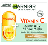 Skin Naturals Vitamin C Glow Jelly face moisturizing gel Vitamin Cg + Citrus 50ml