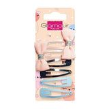 Mademoiselle hair clips 6 pcs