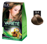 Variete Color Permanent Color Cream permanent coloring 5.4 Nut Brown 50g