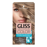 Gliss Color hair coloring cream 8-16 Natural Ash Blonde