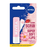 Caring Scrub Lip Scrub Stick Wild Rose 4.8g