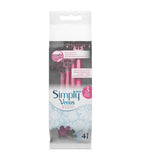 Simply Venus 3 Basic disposable women's razors, 4 pcs