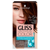 Gliss Color hair coloring cream 4-54 Dark Copper Mahogany