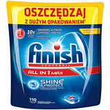 All in 1 Max dishwasher tablets 110 pieces regular