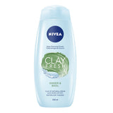 Clay Fresh shower gel with Ginger & Basil clay 500ml