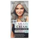 Multi Cream Metallic Color hair dye 32.5 Silver Blonde