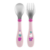 Metal Cutlery metal cutlery 18m + Pink