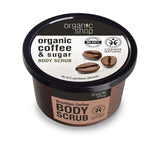 Organic Coffee & Sugar Body Scrub body scrub based on coffee oil and natural sugar 250ml