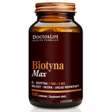 Biotin Max D-Biotin 5mg dietary supplement 100 tablets