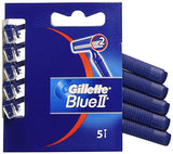 Blue II disposable razors for men 5pcs