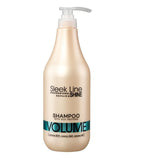 Sleek Line Repair Volume Shampoo hair shampoo with silk volume 1000ml