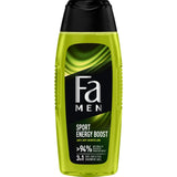 Men Sport Energy Boost shower gel with a 3in1 formula with the scent of guarana and ginseng 400ml