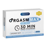 Orgasm Max For Men dietary supplement for a fast and long erection 2 capsules