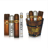 Cuba Gold set eau de toilette spray 100ml + eau de toilette spray 35ml + deodorant spray 200ml + Aftershave spray 100ml