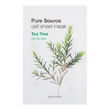 Pure Source Cell Sheet Mask Tea Tree cotton face mask 21g