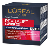 Revitalift Laser X3 cream-mask anti-age regenerating therapy for the night 50ml