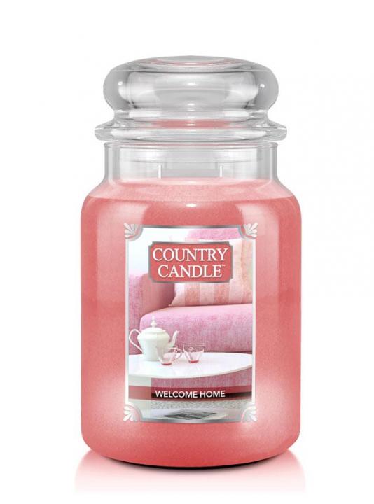 Large Welcome Home scented candle with two wicks, 652g – Cosmetics ...