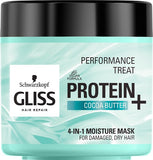 Performance Treat 4-in-1 Moisture Mask Protein + Cocoa Butter 400ml moisturizing hair mask