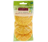 Cellulose 3 Facial Sponges 3 pcs of cellulose facial sponges