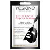 Geisha Mask Shitake mask on a black fabric moisturizing and tightening the pores 20ml