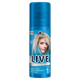 Live Color Spray washable hair coloring spray Blue Twist 120ml