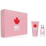 Wood Pour Femme set eau de toilette spray 100ml + body lotion 150ml