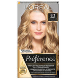 Preference hair dye 8.3 Cannes