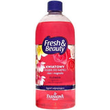 Fresh & Beauty Flower Bath Oil 500ml rose and magnolia flower bath oil