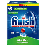 All in 1 dishwasher tablets 86 pieces regular