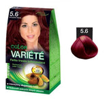 Variete Color Permanent Color Cream permanent coloring dye 5.6 Juicy Cherry 50g