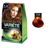 Variete Color Permanent Color Cream permanent coloring 7.3 Cognac 50g