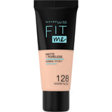 Fit Me Matte & Poreless Foundation matting face foundation 128 Warm Nude 30ml