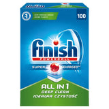 All in 1 dishwasher tablets 100 pieces regular