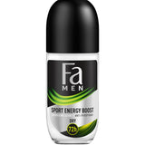 Men Sport Energy Boost 72h ball antiperspirant with an energizing green scent 50ml