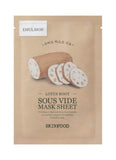 Lotus Root Sous Vide Mask Sheet nourishing sheet mask 20g