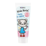 Kitty Cat toothpaste with fluoride 0-3 years Balloon Gum 50ml