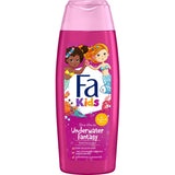 Kids Underwater Fantasy shower gel and shampoo for girls with a magical scent of sweet berries 250ml