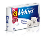 Gently white toilet paper 12 rolls