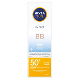 Sun UV Face Moisturizing BB Face Cream with very high protection SPF50 + 50ml