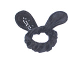 Bunny Ears plush headband with rabbit ears Black