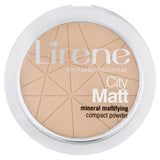 City Matt Mineral Mattifying Compact Powder Mineral Mattifying Powder 01 Transparent 9g