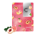 My Orchard Squeeze Mask Peach revitalizing and soothing sheet mask 20ml