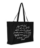 Black cloth bag