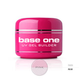 Base One Pink builder gel for nails 30g