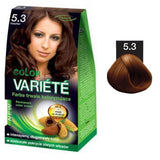 Variete Color Permanent Color Cream permanent coloring 5.3 Chestnut 50g